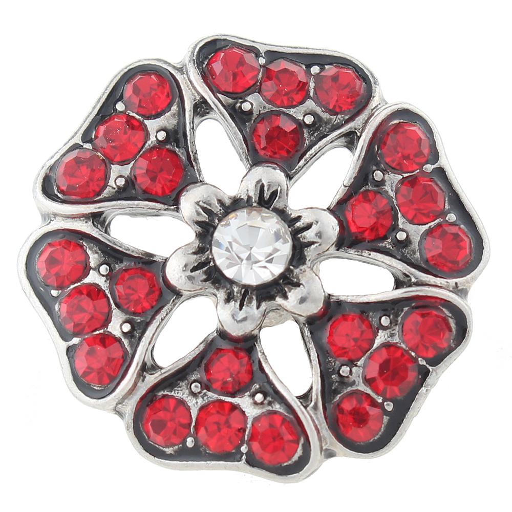 20MM snaps with rhinestone Snap Button