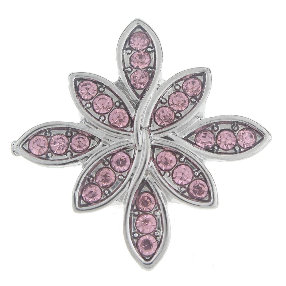 20mm design Snap Button with rhinestone