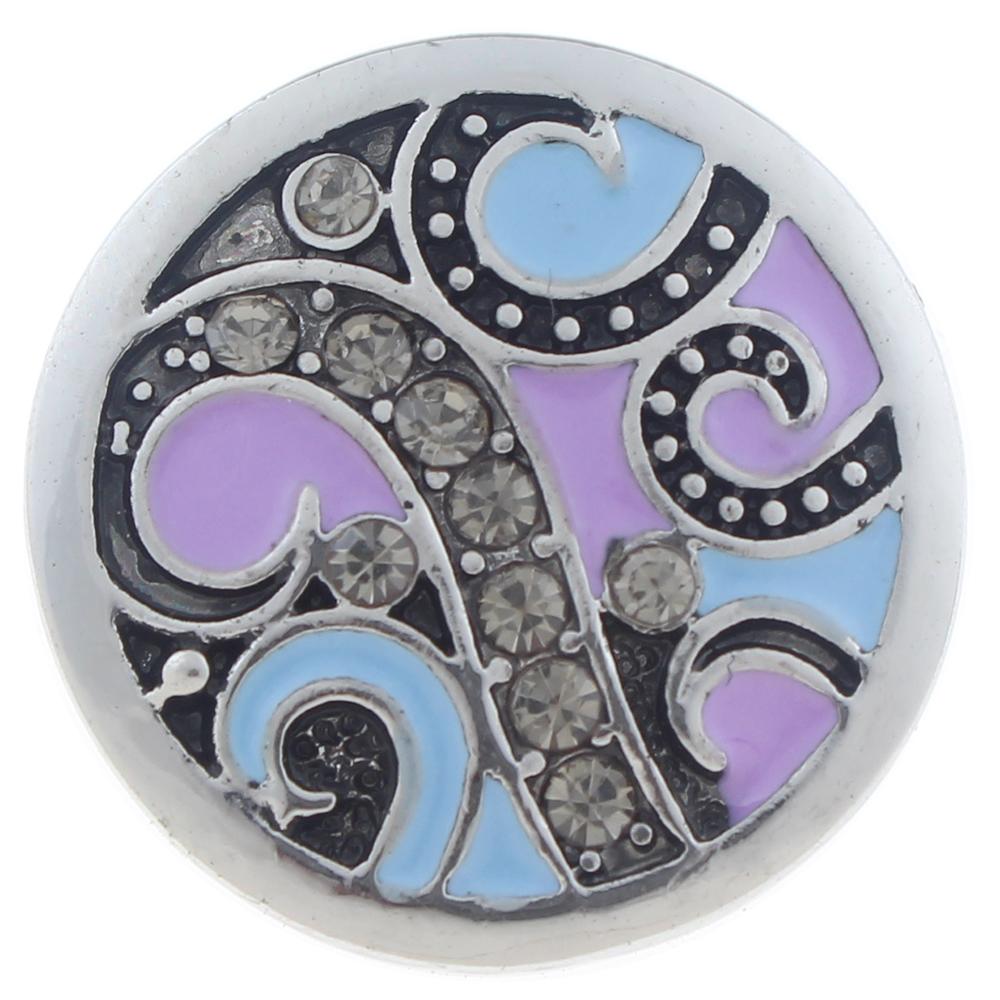 20MM snaps with rhinestone Snap Button