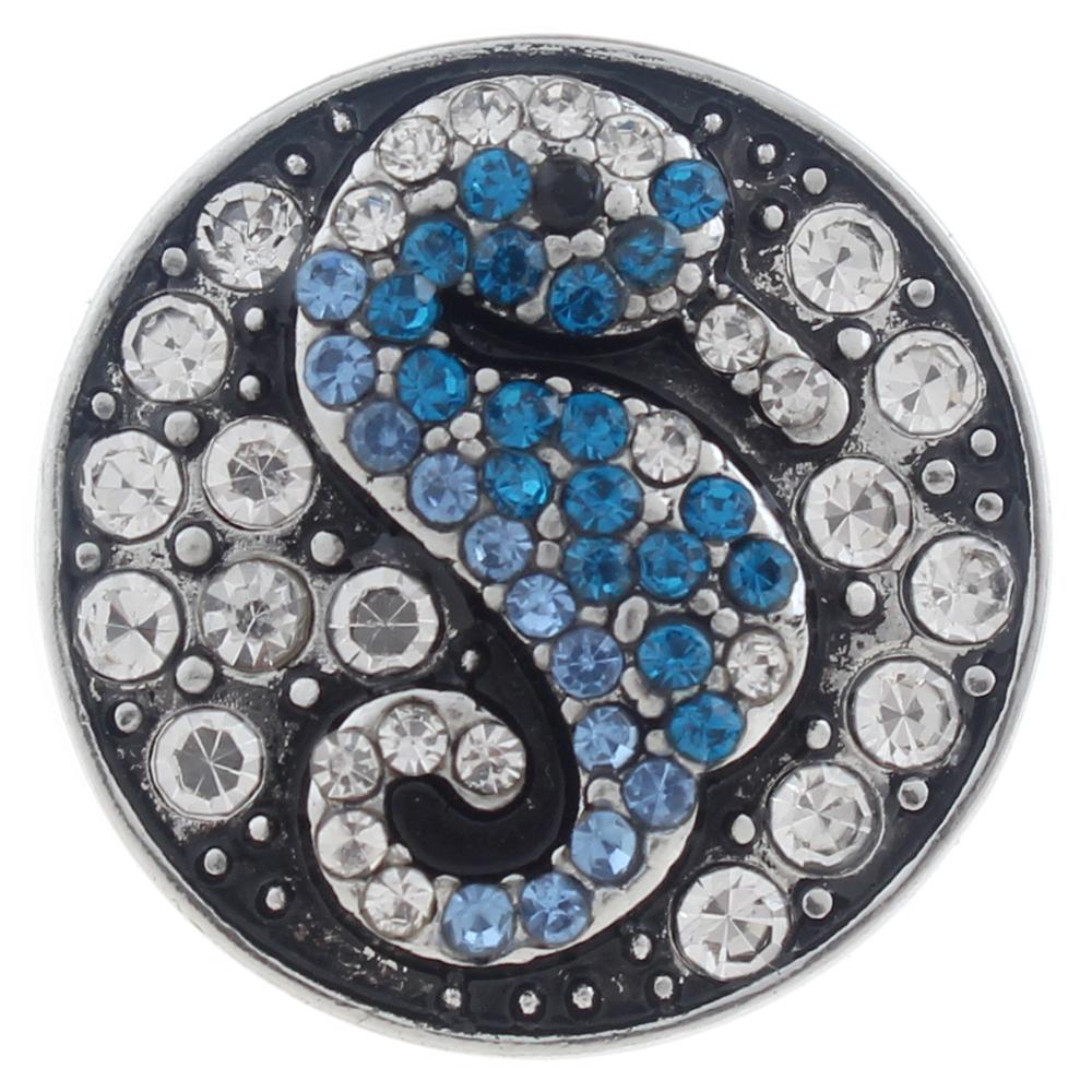 20MM snaps with rhinestone Snap Button