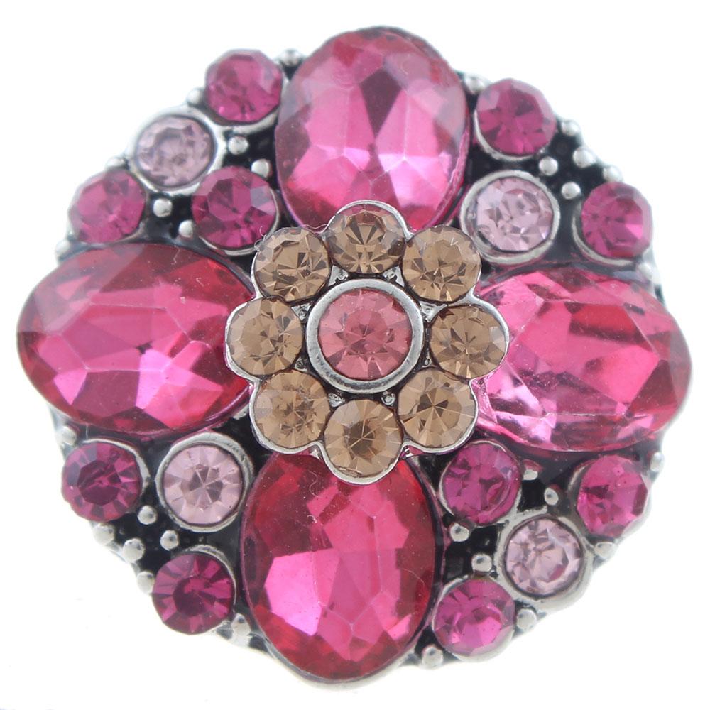 20MM snaps with rhinestone Snap Button