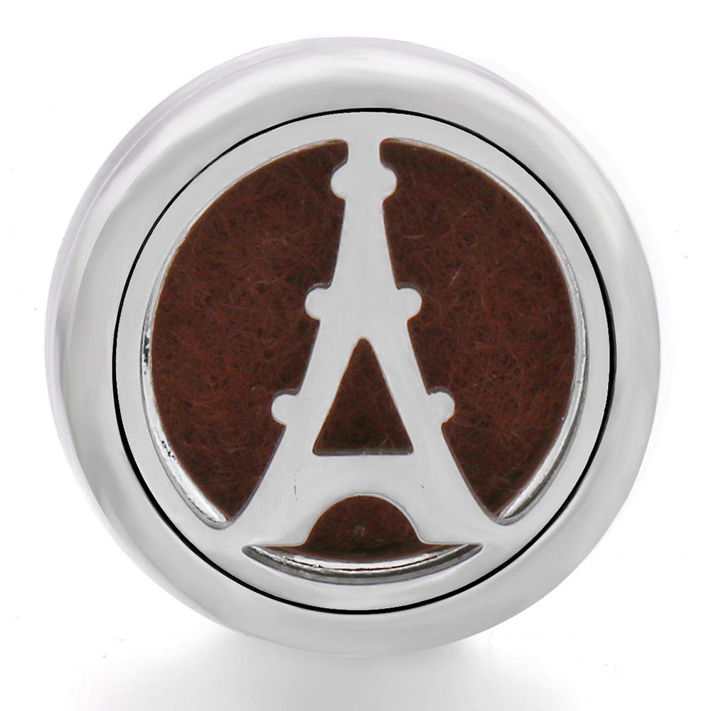 Tower Alloy Clover Aromatherapy/Essential Oil Diffuser Perfume Locket snaps button