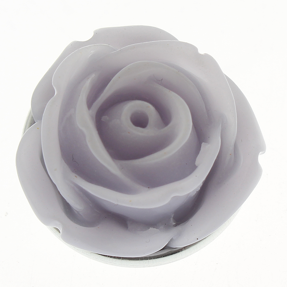 20mm Luminous Camellia Rose resin snap button