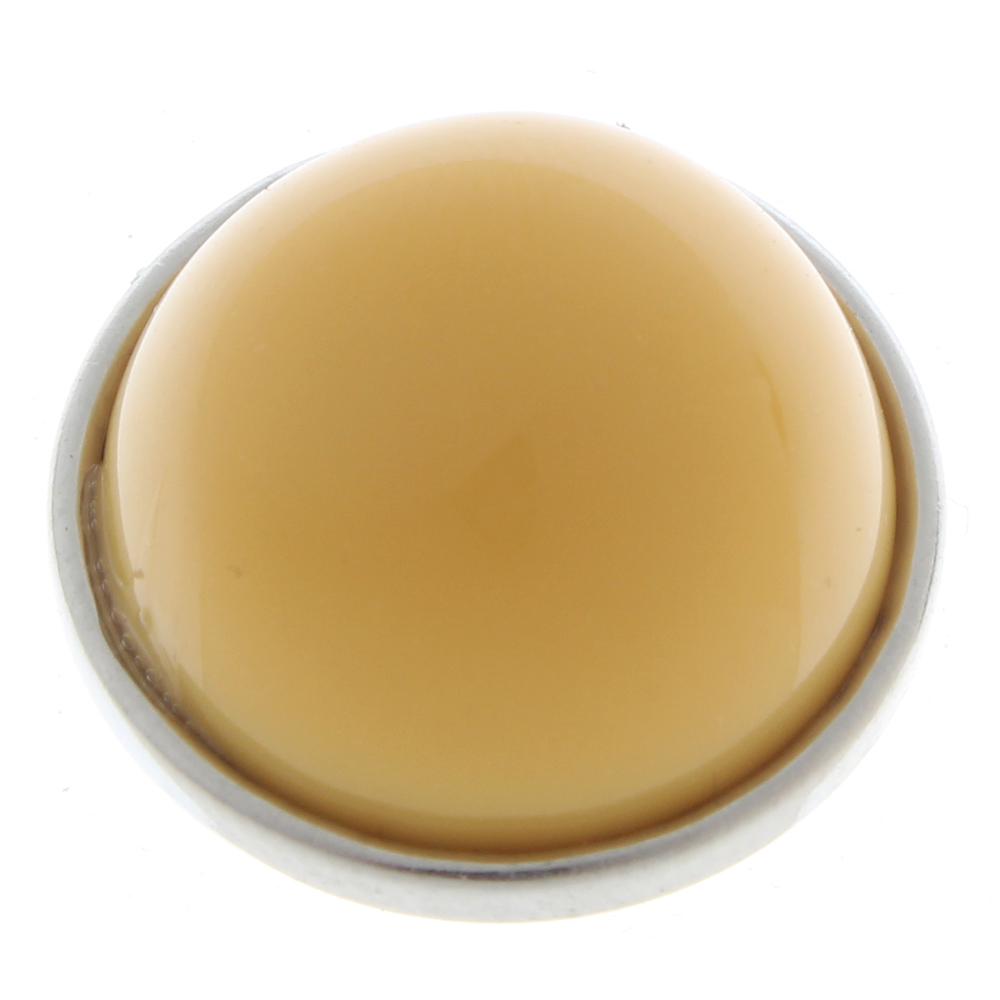 20mm solid color round resin snap button