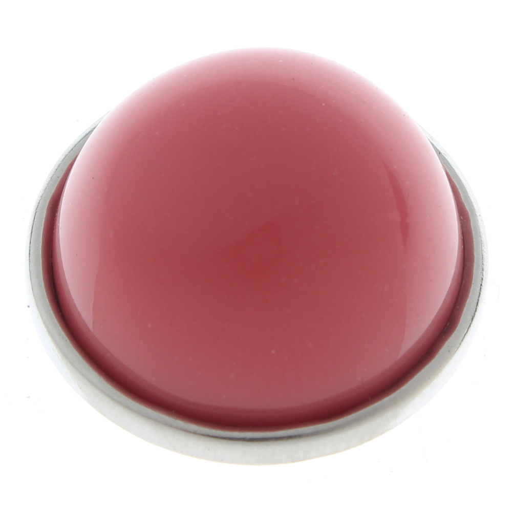 20mm solid color round resin snap button