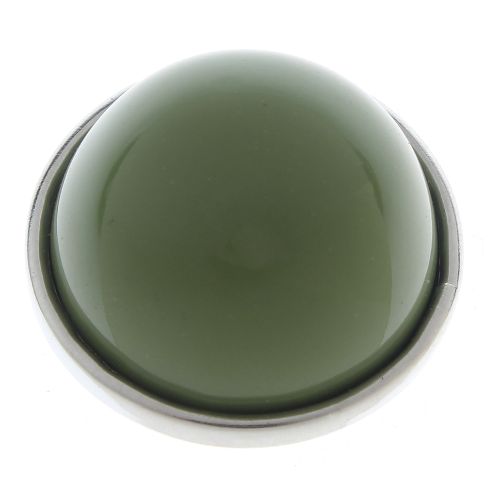 20mm solid color round resin snap button