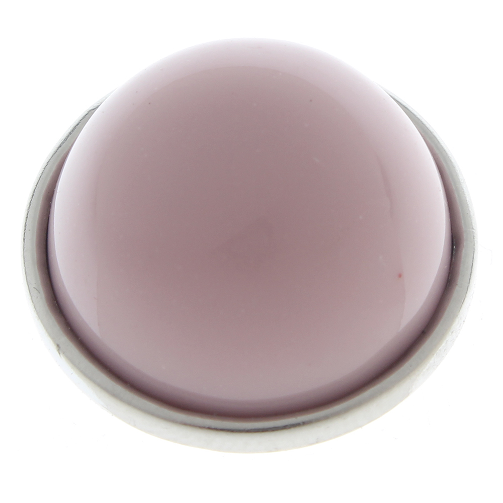 20mm solid color round resin snap button