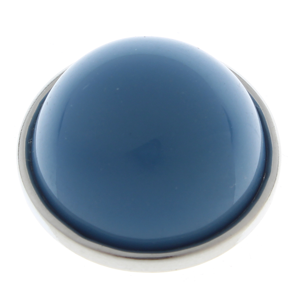 20mm solid color round resin snap button