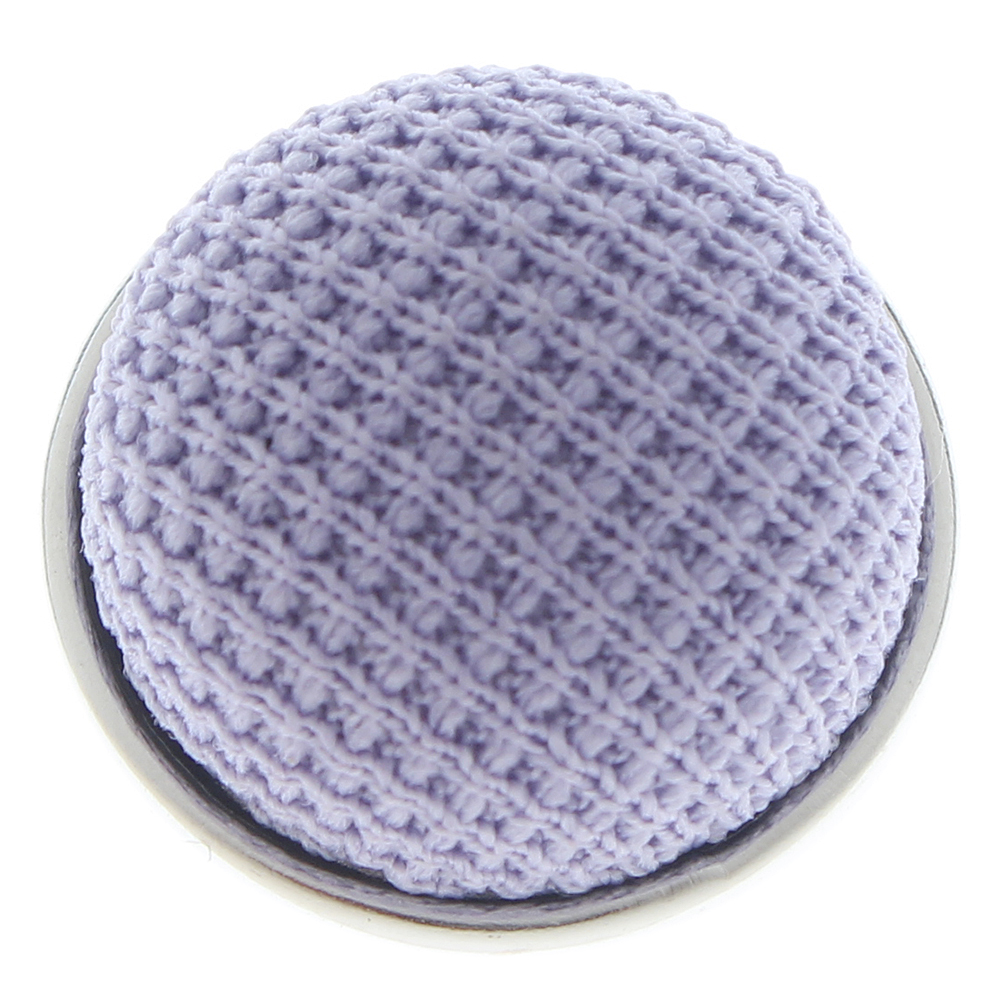 20MM Candy Color Round Fabric Plaid snap button