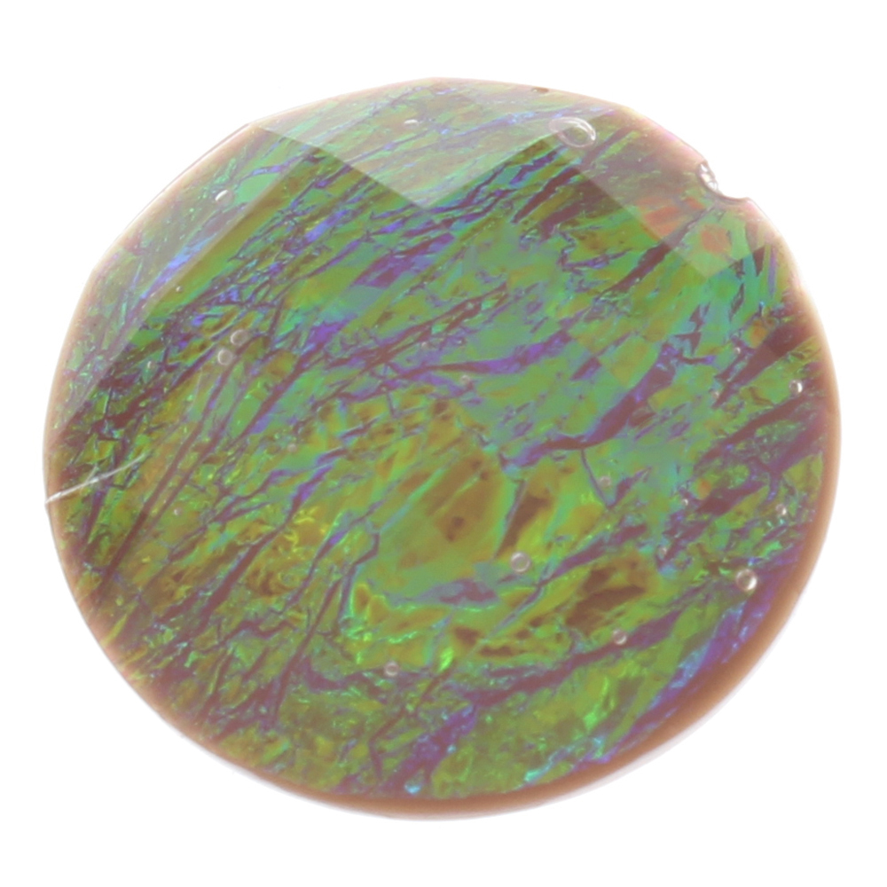 20mm Circular cross-section starry sky oil painting snap button