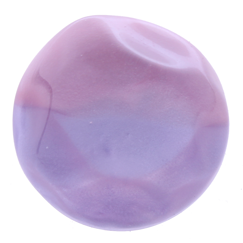 20mm Starry sky glitter water ripple round snap button