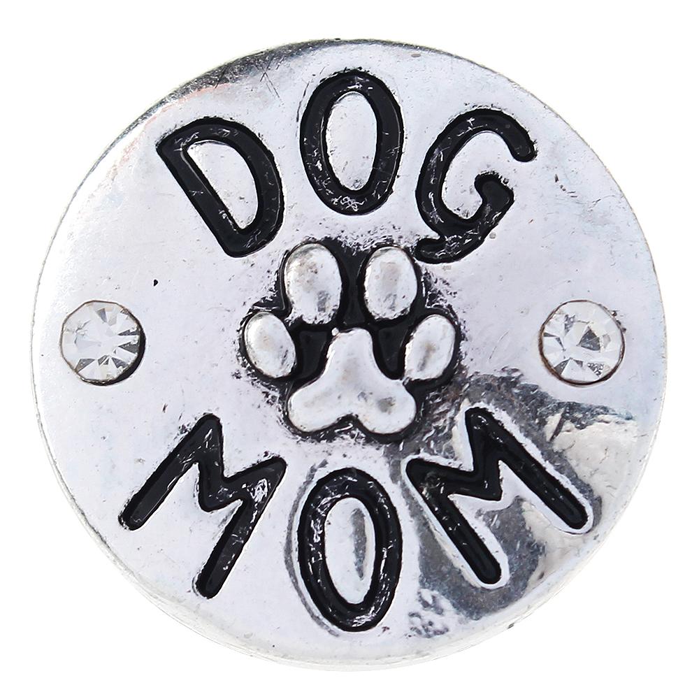 Dog Footprints Snap Button