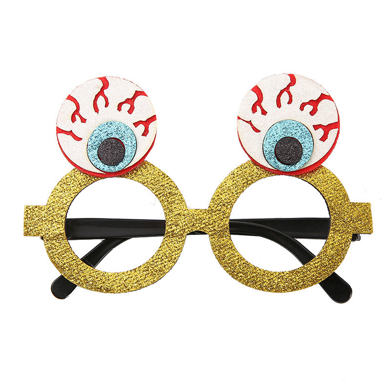 Halloween glasses, funny props glasses, Halloween party dance decoration glasses