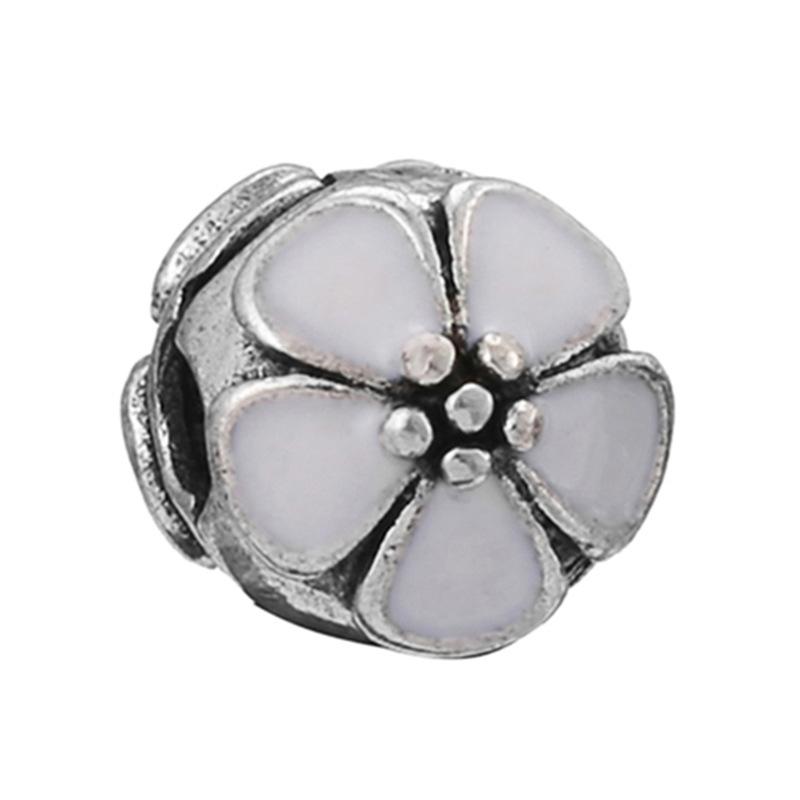 MOQ 2 pcs Big Hole European Fixed Stopper Beads or Charms