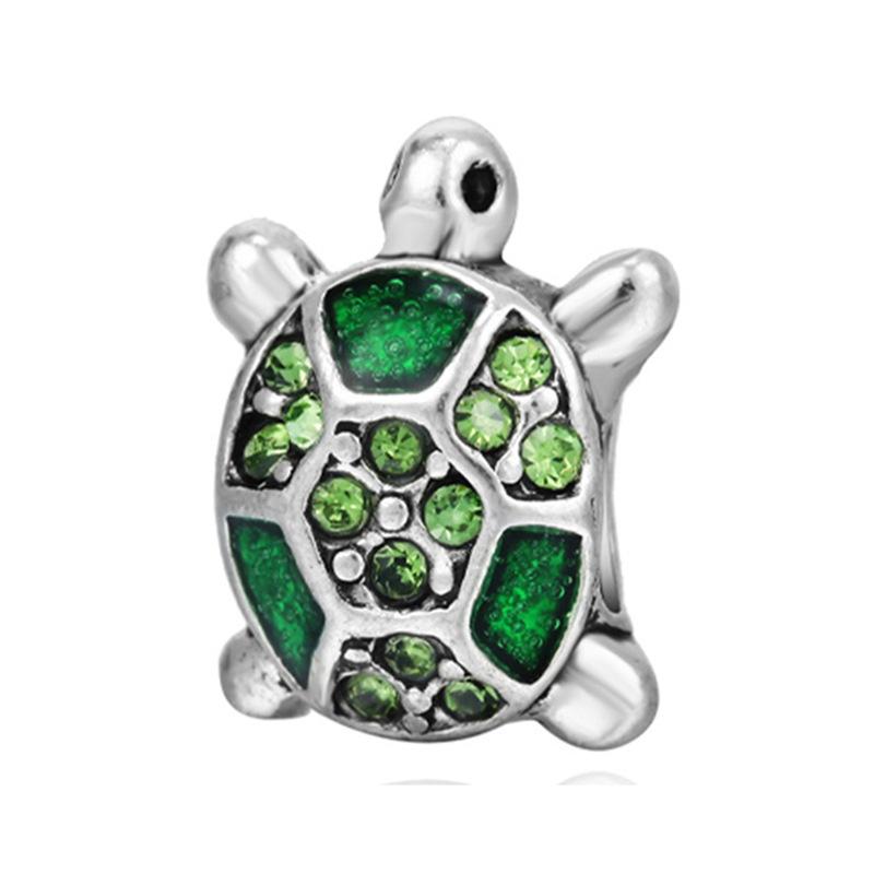 MOQ 2 pcs Frog Sea Animals Big Hole European Beads or Charms 45 Styles To Choose