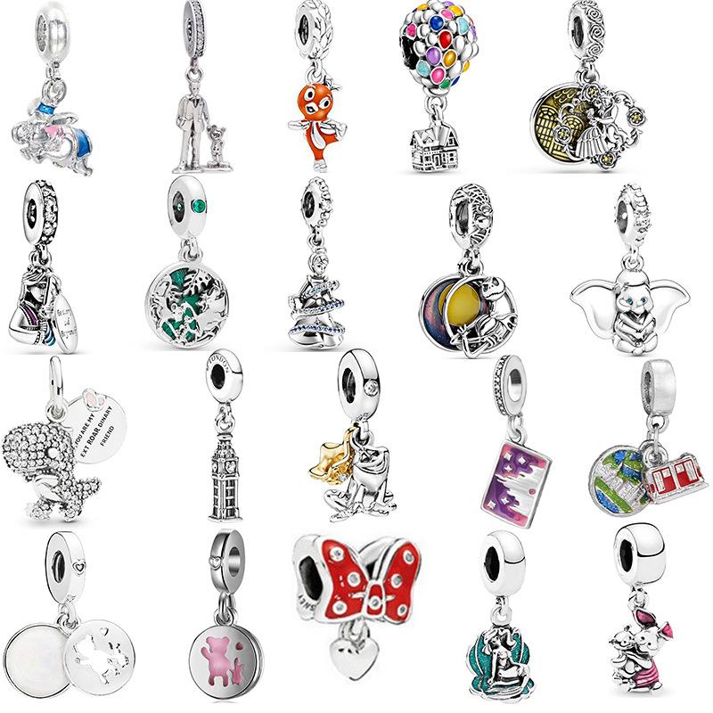 MOQ 2 pcs Big Hole European Charms 19 Styles To Choose