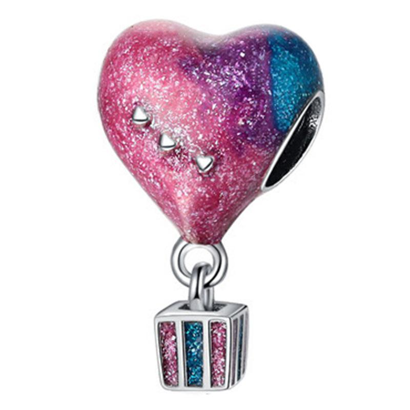 MOQ 2 pcs Heart Big Hole European Beads or Charms 40 Styles To Choose