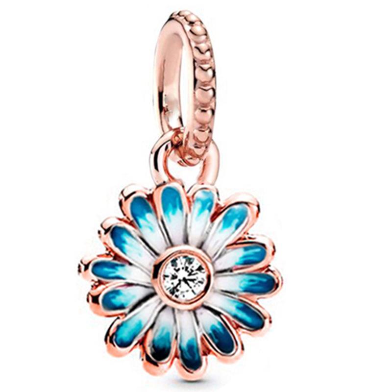 MOQ 2 pcs Flower Big Hole European Beads or Charms 21 Styles To Choose